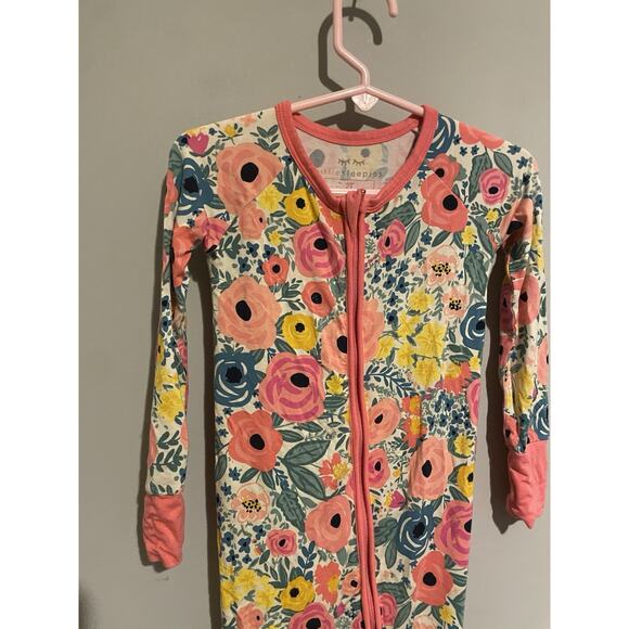 Little Sleepies Baby Girl L/S Secret Garden Zippy Multicolor Size 2t - Picture 3 of 4